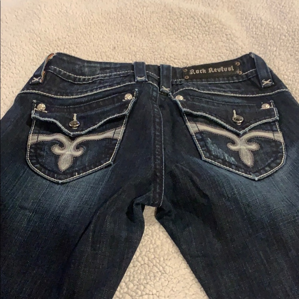 Rock revival capris